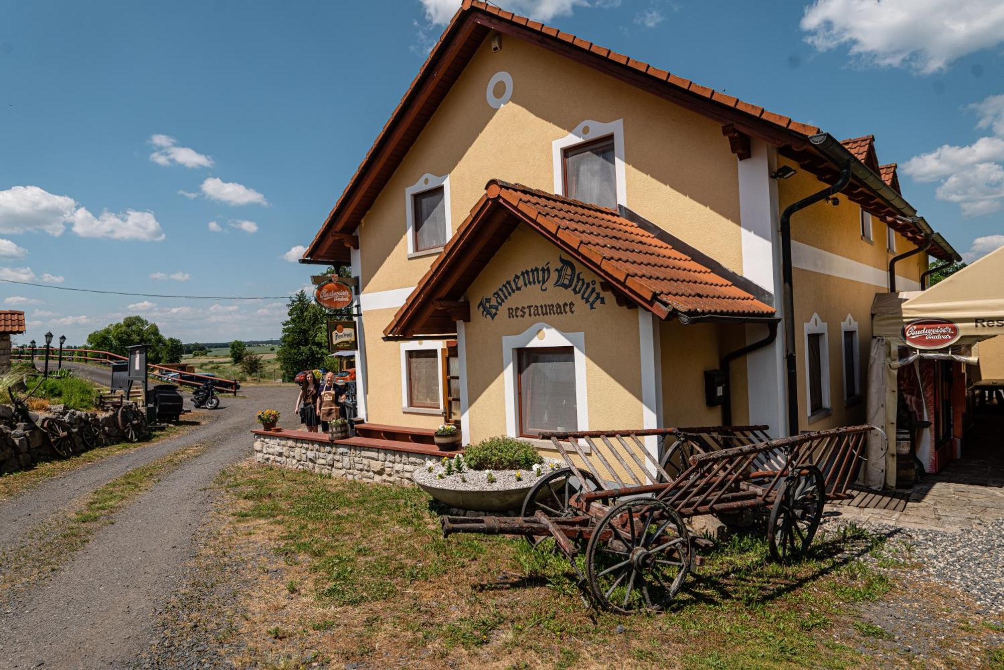 Pension Kamenny Dvur Frantiskovy Lazne Exterior foto